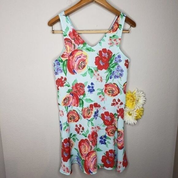 Everly sleeveless floral dress size Small - Picture 1 of 11